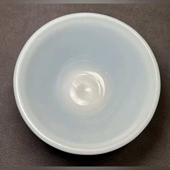 Vintage Early PYREX Blue Mixing Bowl 1-1/2 Pint Model #401 Smallest In The Set - Picture 5 of 7